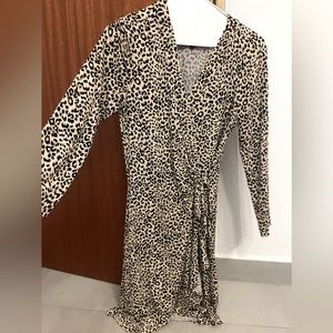 Animal print work dress perfect condition BCBG Mazaria